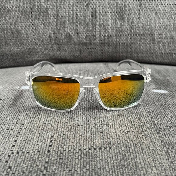 Oakley Holbrook Sunglasses 009102 Reflective Gold Lenses - Picture 5 of 12